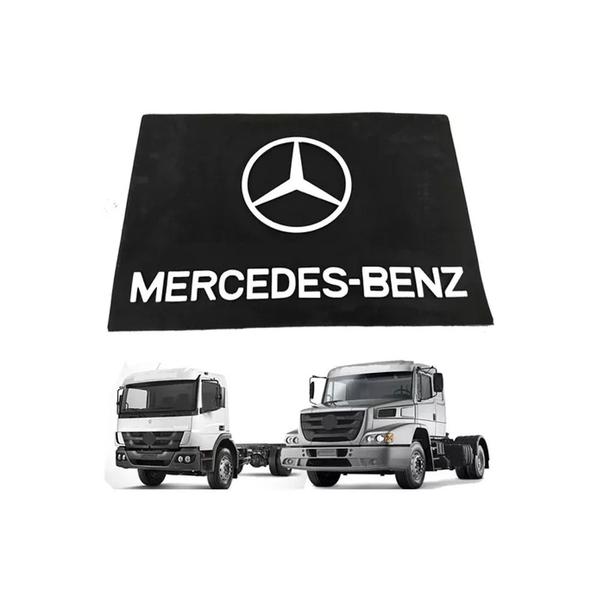 Imagem de Apara Barro Mercedes Benz Traseiro 64x41cm