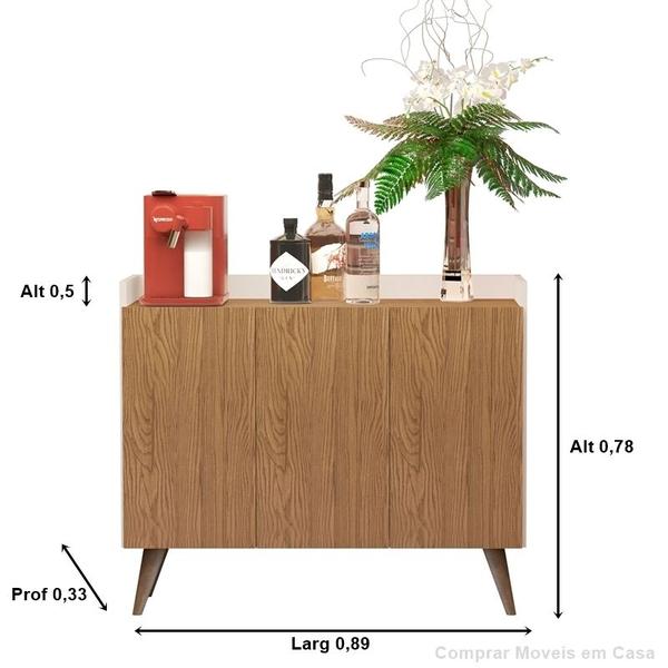 Aparador 3 Portas Galhardo II Plus cor Off / Freijó - Comprar Moveis para sua Casa - Comprar Móveis em Casa Imagem de Aparador 3 Portas Galhardo II Plus cor Off / Freijó - Comprar Moveis para sua Casa