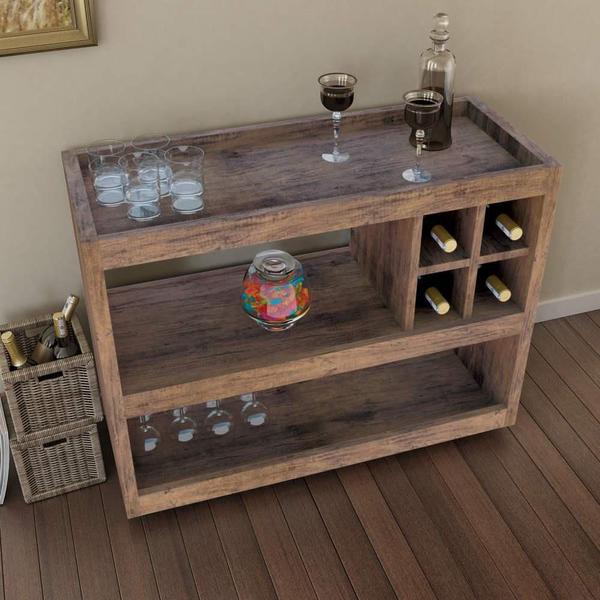 Aparador Adega Bar Jb 4050 Luxo Cor Canela - Comprar Móveis Em Casa Imagem de Aparador Adega Bar Jb 4050 Luxo Cor Canela