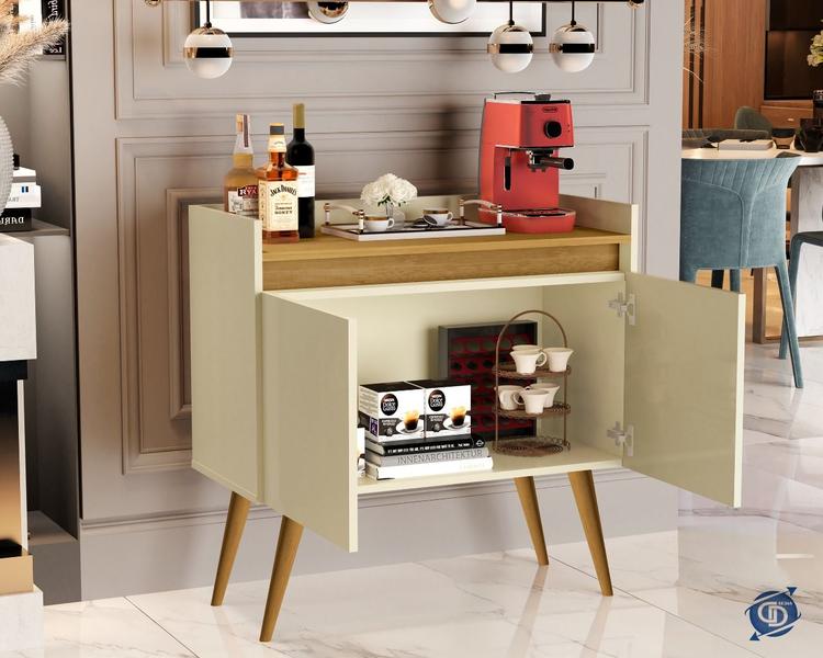 Imagem de Aparador Buffet 2 Portas Luxo Plus Off / madeirado - comprar moveis para sua casa