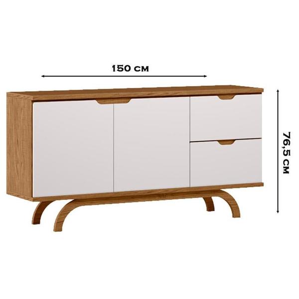 Aparador Buffet Ambiente Vicenza Ype Off White New Ceval Imagem de Aparador Buffet Ambiente Vicenza Ype Off White New Ceval
