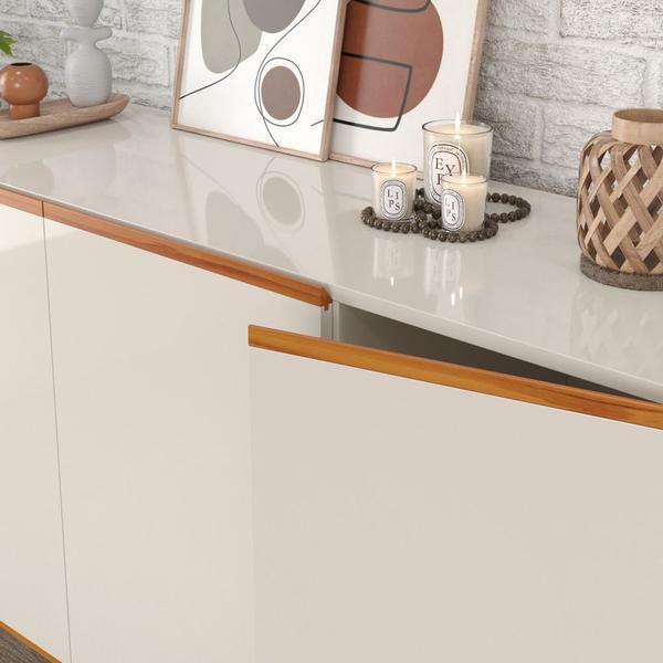 Aparador Buffet Ares 3 Portas Lux - Moveis House Imagem de Aparador Buffet Ares 3 Portas Lux