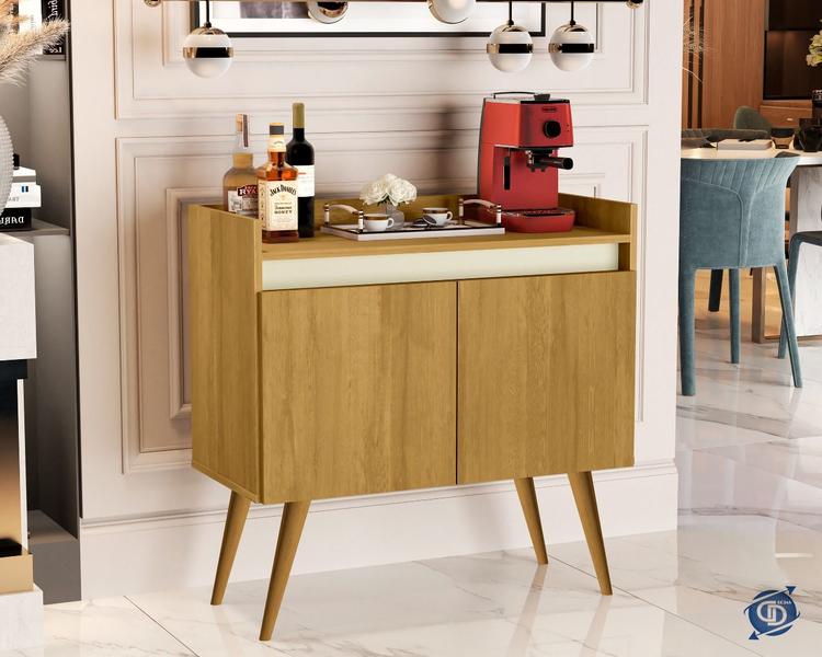 Aparador Buffet Cantinho Do Café 2 Portas Luxuoso - Cores Diversas - JM Casa dos Móveis Imagem de Aparador Buffet Cantinho Do Café 2 Portas Luxuoso - Cores Diversas - JM Casa dos Móveis