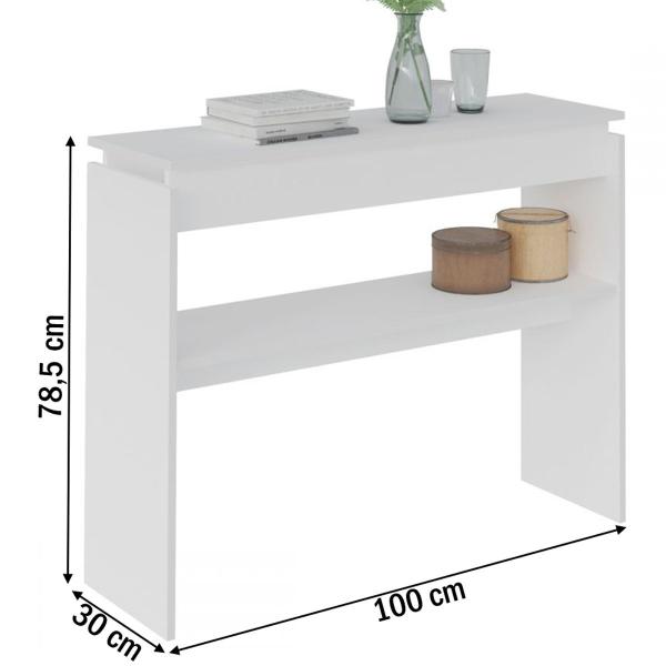 Aparador Buffet Creta com Prateleira Branco - Artely - Artely Móveis Imagem de Aparador Buffet Creta com Prateleira Branco - Artely