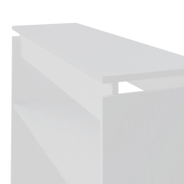 Aparador Buffet Creta com Prateleira Branco - Artely - Artely Móveis Imagem de Aparador Buffet Creta com Prateleira Branco - Artely