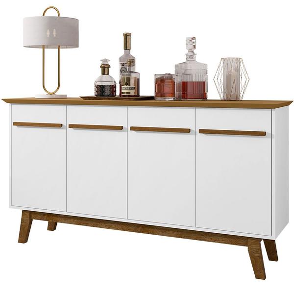 Aparador Buffet Decorativo Magno B02 Cinamomo Branco - Lyam Decor Imagem de Aparador Buffet Decorativo Magno B02 Cinamomo Branco - Lyam Decor