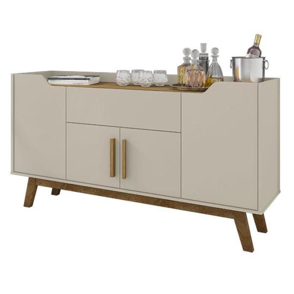 Aparador Buffet Future Off-White/Cinamomo - Bechara Imagem de Aparador Buffet Future Off-White/Cinamomo - Bechara