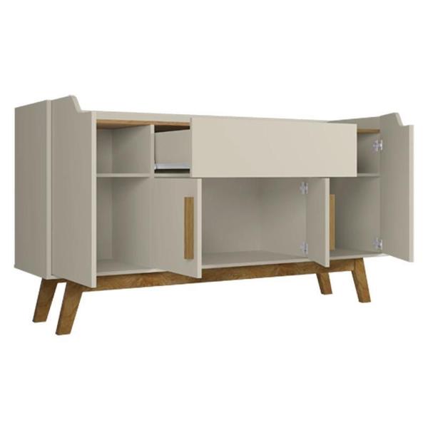 Aparador Buffet Future Off-White/Cinamomo - Bechara Imagem de Aparador Buffet Future Off-White/Cinamomo - Bechara