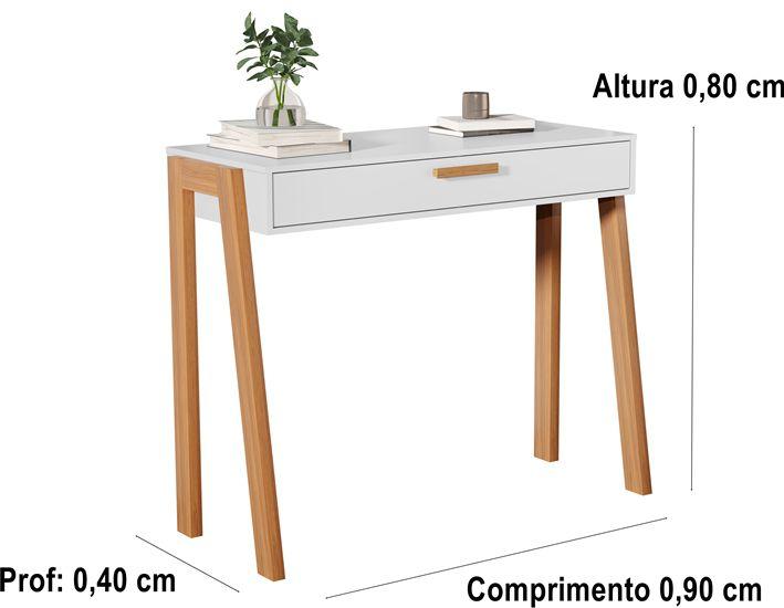 Aparador Buffet ou Penteadeira Quarto Sala Morano Pés madeira cor Branco - JM Casa dos MóveisJM Imagem de Aparador Buffet ou Penteadeira Quarto Sala Morano Pés madeira cor Branco - JM Casa dos MóveisJM
