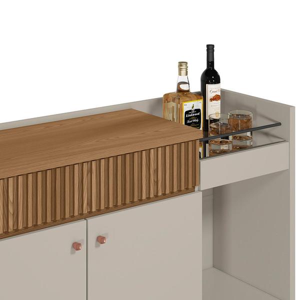 Aparador Buffet para Sala de Estar Lorenzzo L01 Freijó Off White Clique Chique Imagem de Aparador Buffet para Sala de Estar Lorenzzo L01 Freijó Off White Clique Chique