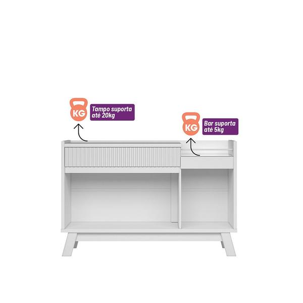 Aparador Buffet para Sala de Estar Lorenzzo L01 Freijó Off White Clique Chique Imagem de Aparador Buffet para Sala de Estar Lorenzzo L01 Freijó Off White Clique Chique