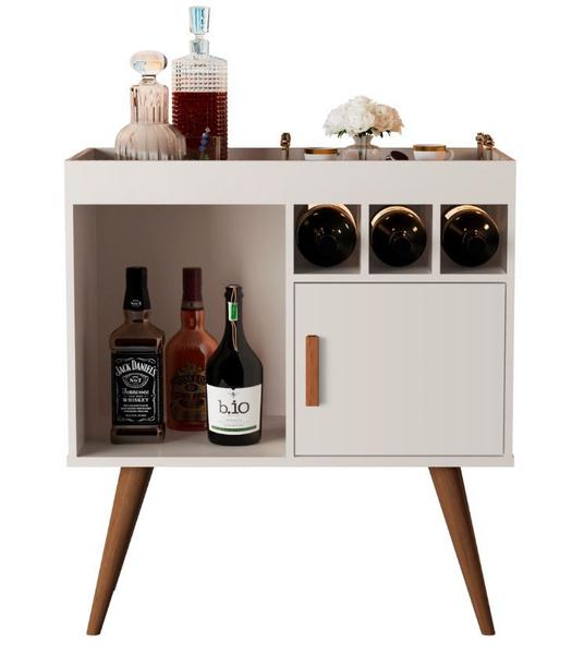 Aparador Buffet Paris Pés Palito Estilo Retrô cor Off White - Comprar Móveis em Casa Imagem de Aparador Buffet Paris Pés Palito Estilo Retrô cor Off White - Comprar Móveis em Casa