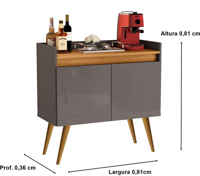 Aparador Buffet Prime Junior 2 Portas - Cores - JM Casa dos Móveis - JM Casa dos Moveis Imagem de Aparador Buffet Prime Junior 2 Portas - Cores - JM Casa dos Móveis