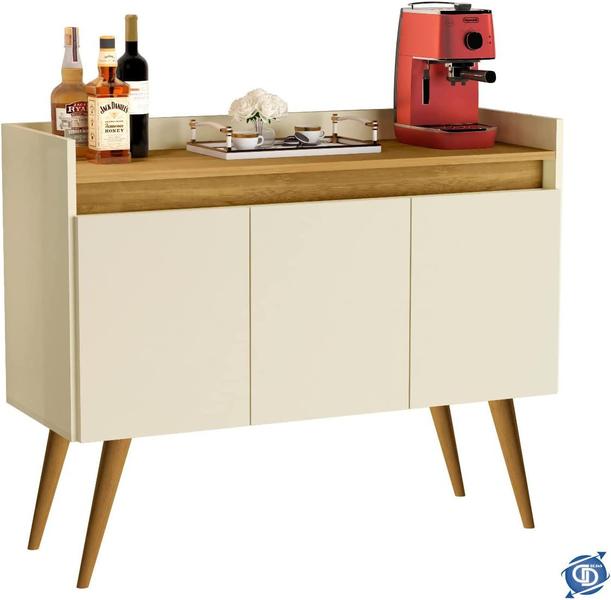 Aparador Buffet Sala 3 Portas Turquesa Pés Palito Madeira Maciça - Diversas Cores - JM Mais Móveis - JM Casa dos Móveis Imagem de Aparador Buffet Sala 3 Portas Turquesa Pés Palito Madeira Maciça - Diversas Cores - JM Mais Móveis