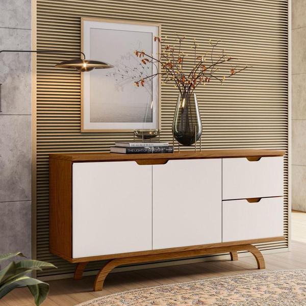 Aparador Buffet Vicenza Ype Off White New Ceval Imagem de Aparador Buffet Vicenza Ype Off White New Ceval