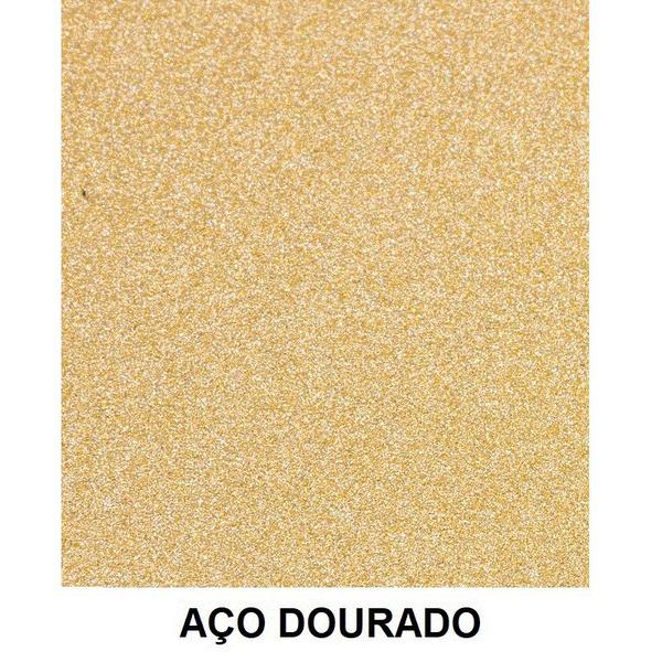 Imagem de Aparador Charm com Gavetas Várias Cores Base Aço Dourado Tam: M - Datelli Design