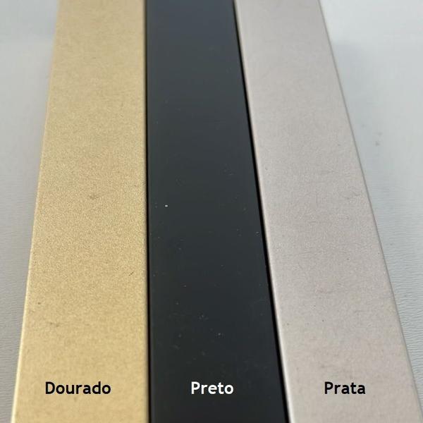 Imagem de Aparador Charm Várias Cores Base Aço Dourado Tam: M - Datelli Design