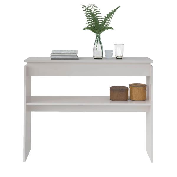 Aparador Com 1 Prateleira Artely Creta Cor Off white Imagem de Aparador Com 1 Prateleira Artely Creta Cor Off white