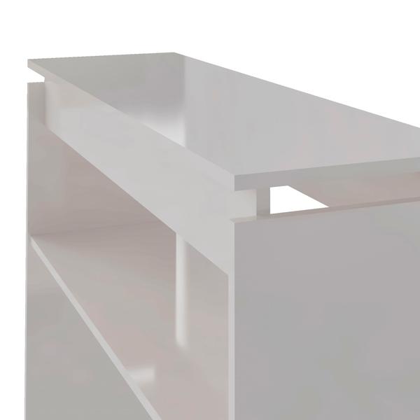 Aparador Com 1 Prateleira Artely Creta Cor Off white Imagem de Aparador Com 1 Prateleira Artely Creta Cor Off white
