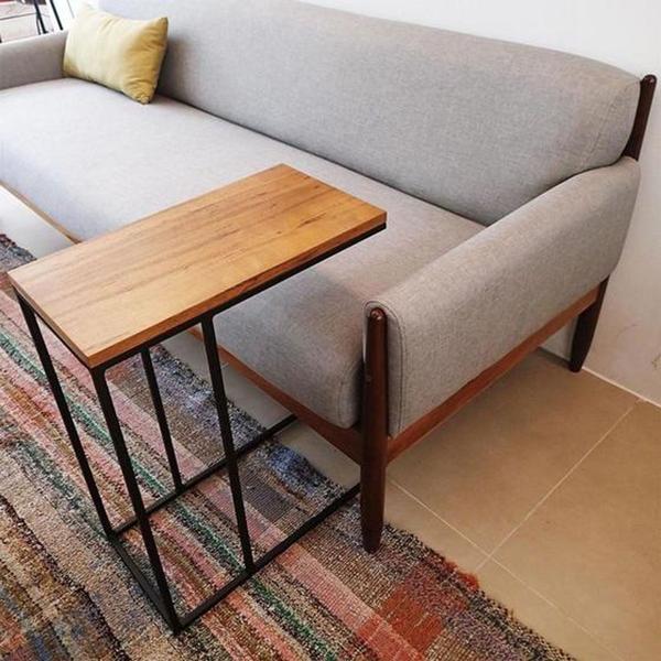 Aparador de Canto para Decoração Elegante e Funcional Estilo Industrial - Ruffino Designer Imagem de Aparador de Canto para Decoração Elegante e Funcional Estilo Industrial
