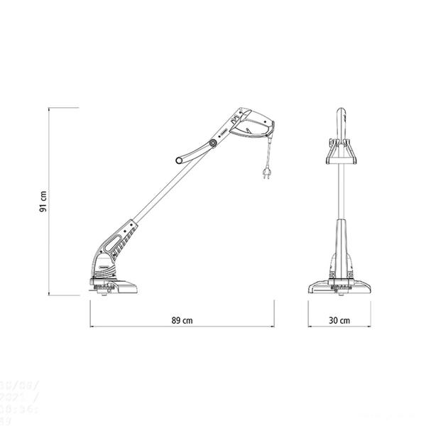 Imagem de Aparador de Grama Elétrico Tramontina AP1500T com Diâmetro de Corte de 280 mm 1500 W 220 V