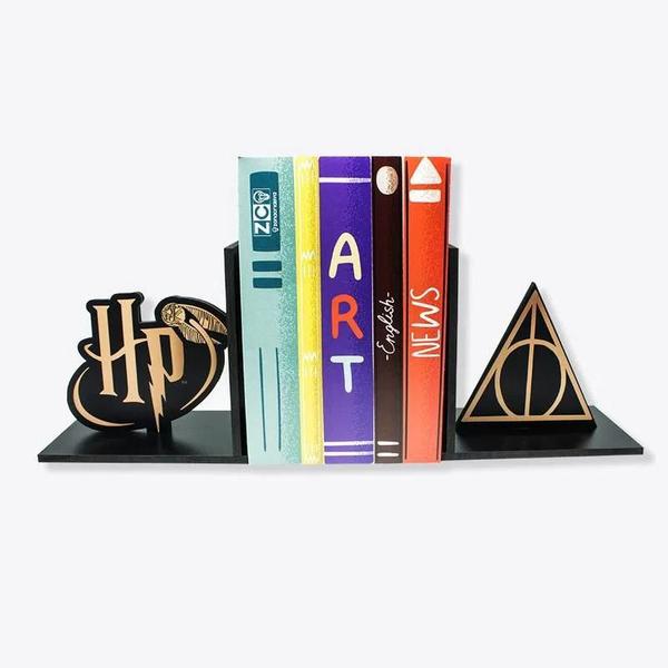 Imagem de Aparador de Livros Harry Potter Relíquias da Morte