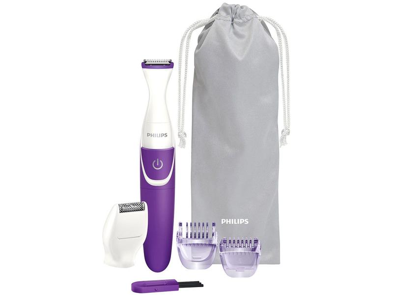 Aparador de Pelos Philips Bikini Genie - 1 Velocidade com Acessórios Aparador de Pelos Philips Bikini Genie - 1 Velocidade com Acessórios
