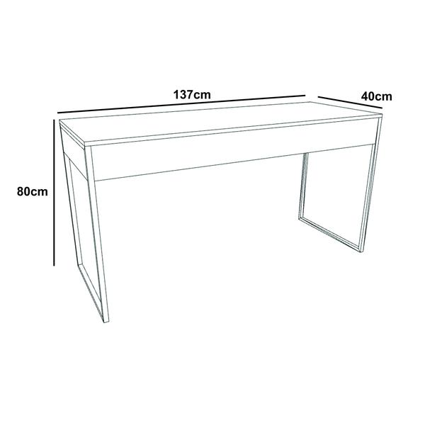 Aparador Industrial Califórnia 137x40 Ferro Branco Tampo Canela - Império Roma Imagem de Aparador Industrial Califórnia 137x40 Ferro Branco Tampo Canela