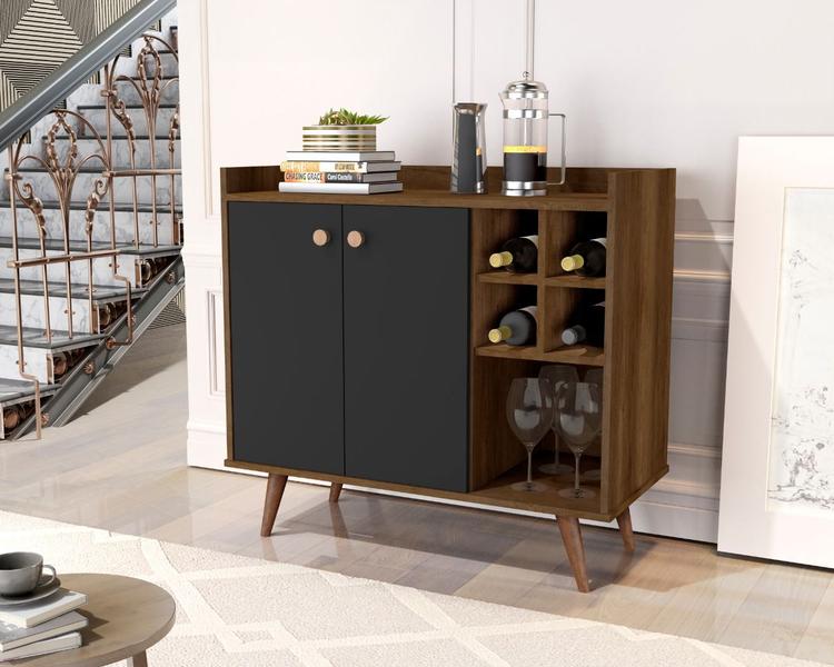 Aparador JB 1212 cor Canela / Preto - Comprar Moveis em Casa - Comprar Móveis em Casa Imagem de Aparador JB 1212 cor Canela / Preto - Comprar Moveis em Casa
