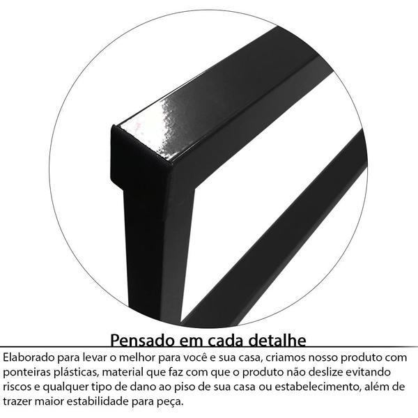 Aparador Nova Jersey Para Sala Quarto Modelo Industrial Retrô - Genus Móveis Imagem de Aparador Nova Jersey Para Sala Quarto Modelo Industrial Retrô