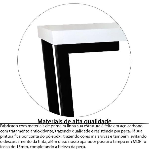 Aparador Nova Jersey Para Sala Quarto Modelo Industrial Retrô - Genus Móveis Imagem de Aparador Nova Jersey Para Sala Quarto Modelo Industrial Retrô
