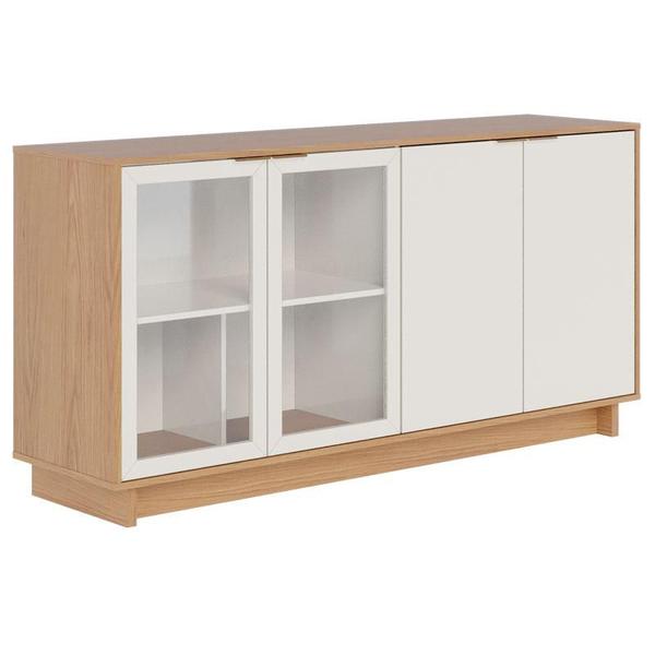 Aparador para Sala Buffet Vitória Freijó Off White Colibri Imagem de Aparador para Sala Buffet Vitória Freijó Off White Colibri
