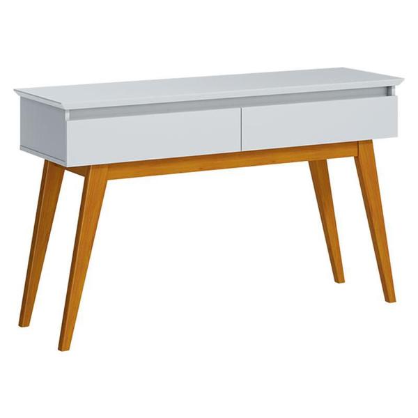 Aparador para Sala Classic Branco Acetinado - Imcal Imagem de Aparador para Sala Classic Branco Acetinado - Imcal