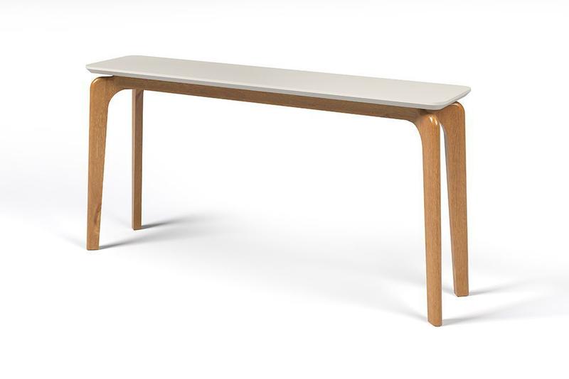 Aparador para sala de jantar Cirrus 140cm - Madeira Tampo com vidro Imbuia Bahia/Off White - HANGAR DOS MOVEIS Imagem de Aparador para sala de jantar Cirrus 140cm - Madeira Tampo com vidro Imbuia Bahia/Off White