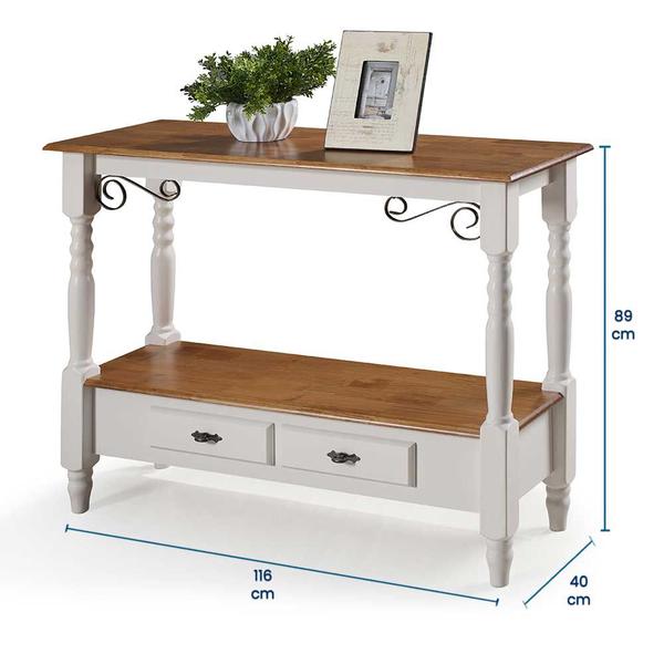 Aparador para Sala Pés Torneados 2 Gavetas Inferiores 1028 Linz Móveis - Off White/Imbuia Glazer Imagem de Aparador para Sala Pés Torneados 2 Gavetas Inferiores 1028 Linz Móveis - Off White/Imbuia Glazer