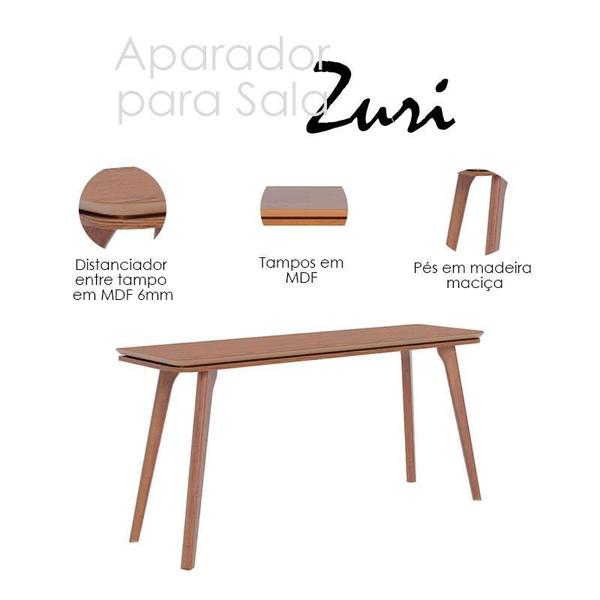 Imagem de Aparador para Sala Zuri com Mesa de Centro Classic Freijó - Imcal