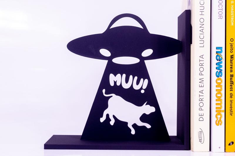 Imagem de Aparador suporte de Livros vaca e ovini em MDF decorativo