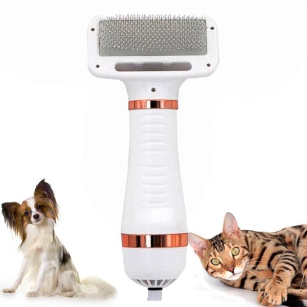 Aparelho 2 em 1 Para Secar e Escovar Pets 110v - HIGA Imagem de Aparelho 2 em 1 Para Secar e Escovar Pets 110v