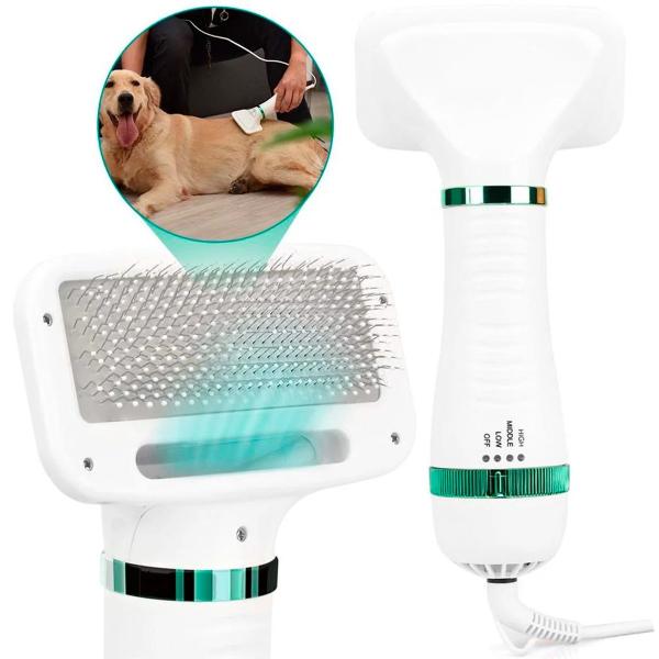 Aparelho 2 em 1 Para Secar e Escovar Pets 110v - HIGA Imagem de Aparelho 2 em 1 Para Secar e Escovar Pets 110v