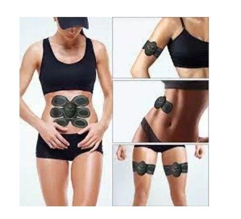 Imagem de Aparelho Abdominal Elétrico Smart Fitness Tonificador Estimulador Muscular Aparelho Para Perder Barriga