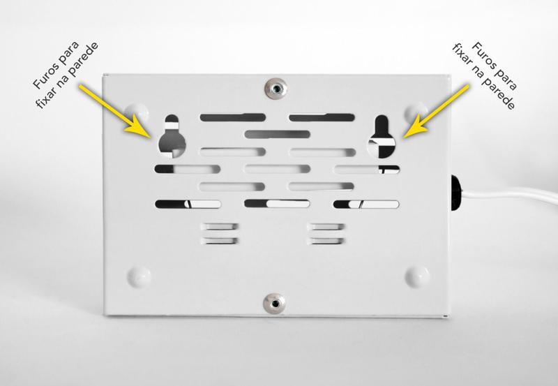 Imagem de Aparelho Anti Mofo Elétrico Eletrônico 110v Ácaro Fungos Bolor Legon Bye Mofo AM01 - 110v