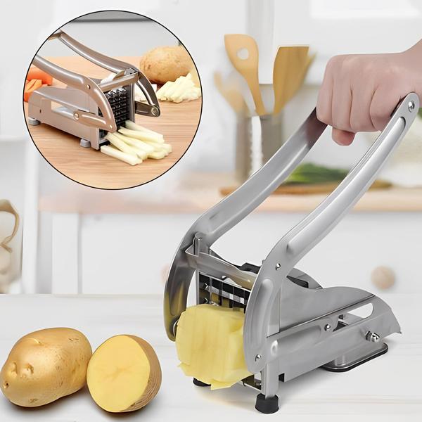 Imagem de Aparelho Cortador Batata Frita Cenoura manual Inox