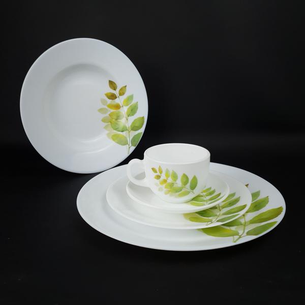 Aparelho de Almoço e Jantar Ivory Opaline C/ 20 Und - DIVA Imagem de Aparelho de Almoço e Jantar Ivory Opaline C/ 20 Und