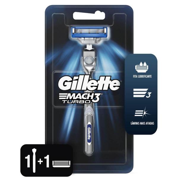 Imagem de Aparelho De Barbear Gillette Mach 3 Corpo 1 Unidade