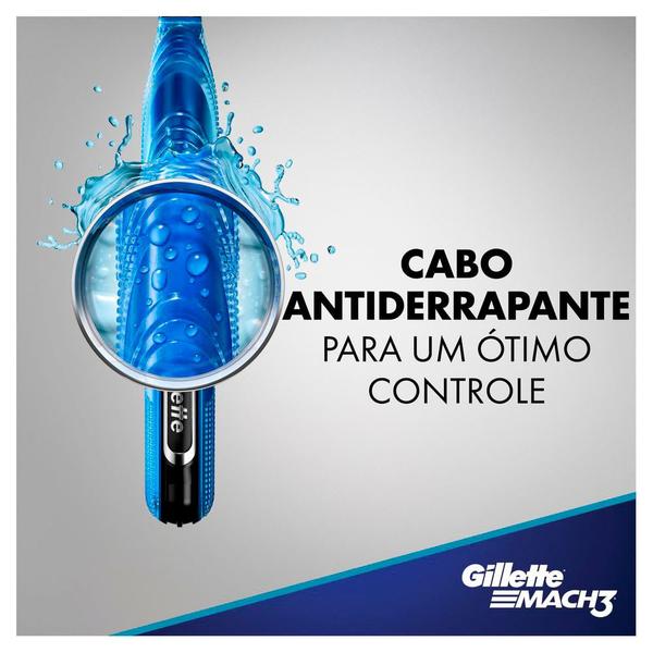 Imagem de Aparelho De Barbear Gillette Mach3 Acqua-Grip