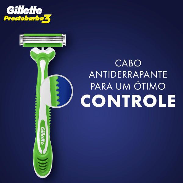 Imagem de Aparelho De Barbear Gillette Prestobarba 3 Sensecare Leve 4 Pague 3