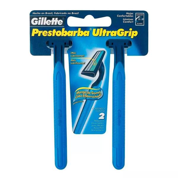 Imagem de Aparelho de  barbear gillette prestobarba ultragrip com 2 unidades