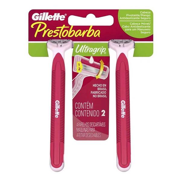 Imagem de Aparelho de Barbear Gillette Ultrag Mov Feminino com 2 Unidades