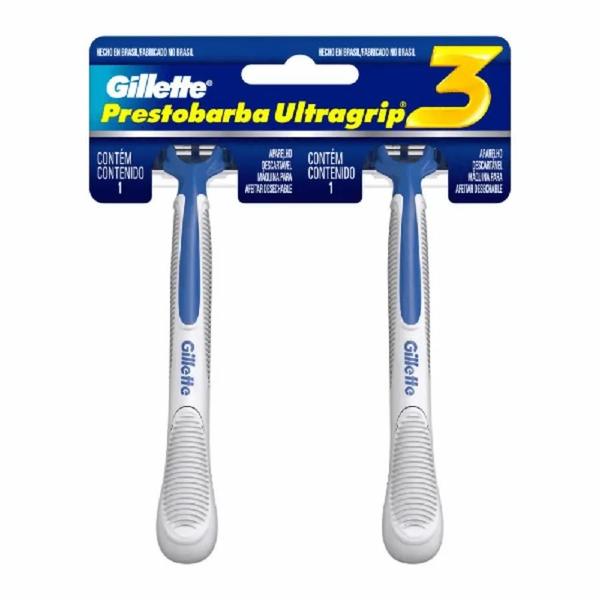 Imagem de Aparelho de Barbear Gillette Ultragrip3 Masculino Kit 6un