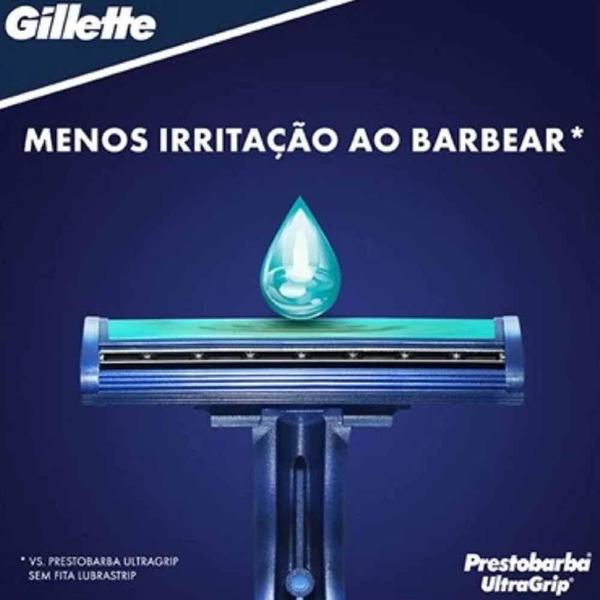 Imagem de Aparelho de Barbear Prestobarba Ultragrip 2und Cabeça Móvel - Gillette